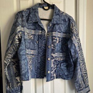 Vintage Vivaldi Jean Jacket Denim Womens Medium/Large